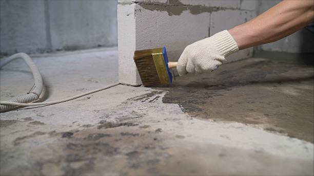 SJ Waterproofing Pros Waterproofing coverage map for Connersville, IN and surrounding area